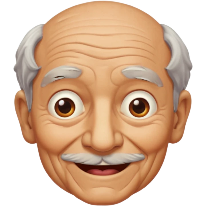 Make a naughty grandpa emoji