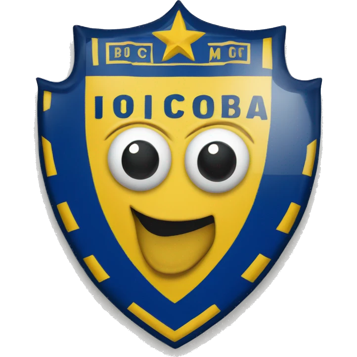 escudo boca juniors emoji