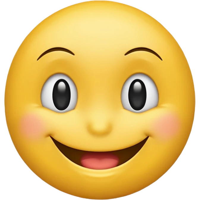 Smiley emoji teasing emoji