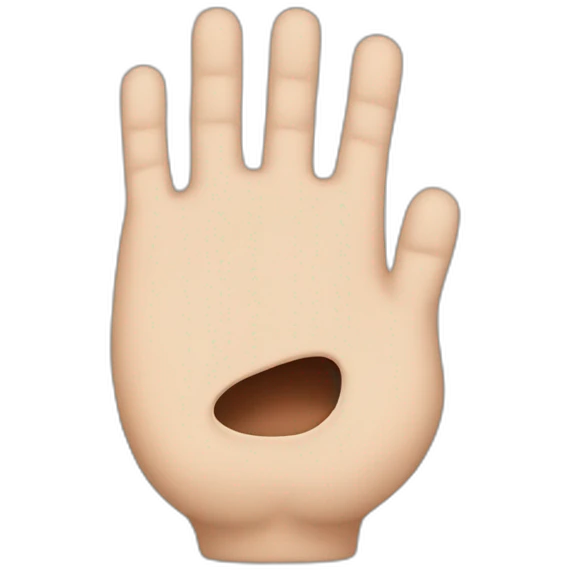 hand on head emoji