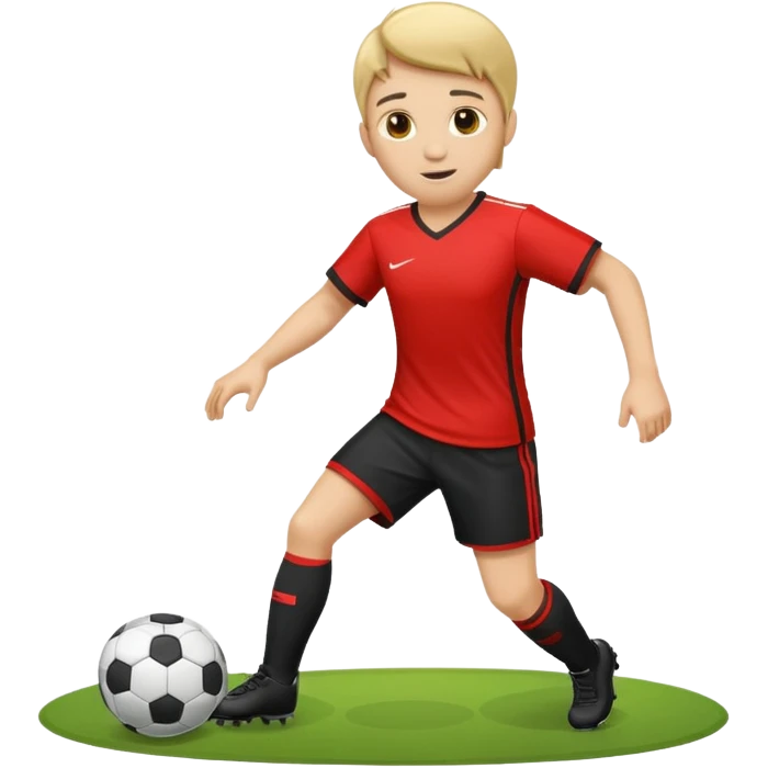 soccer player emoji