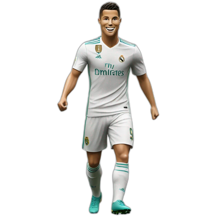 Cristino Ronaldo celebrating emoji