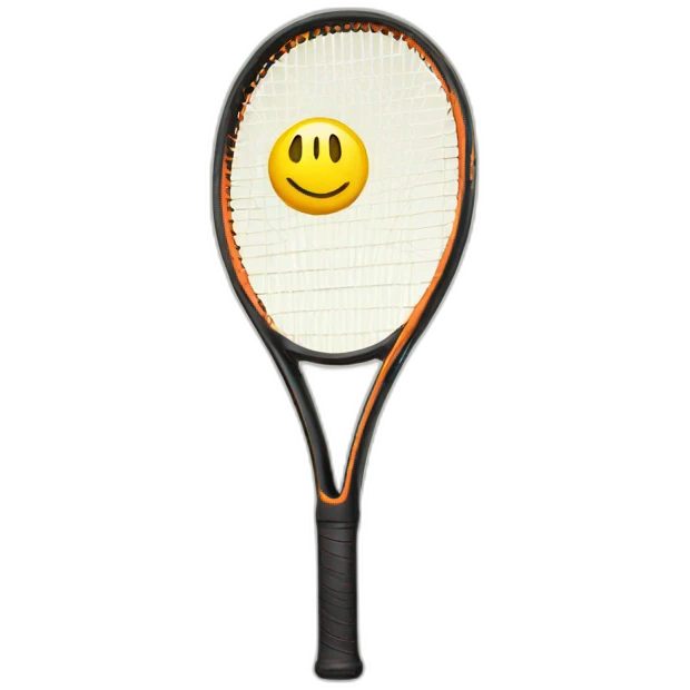 Smiley Racket emoji