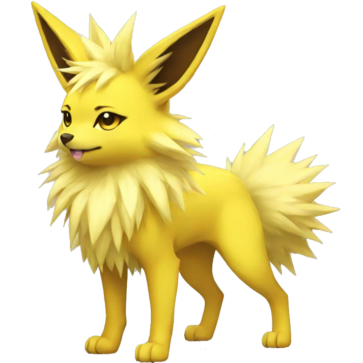 Jolteon full body emoji