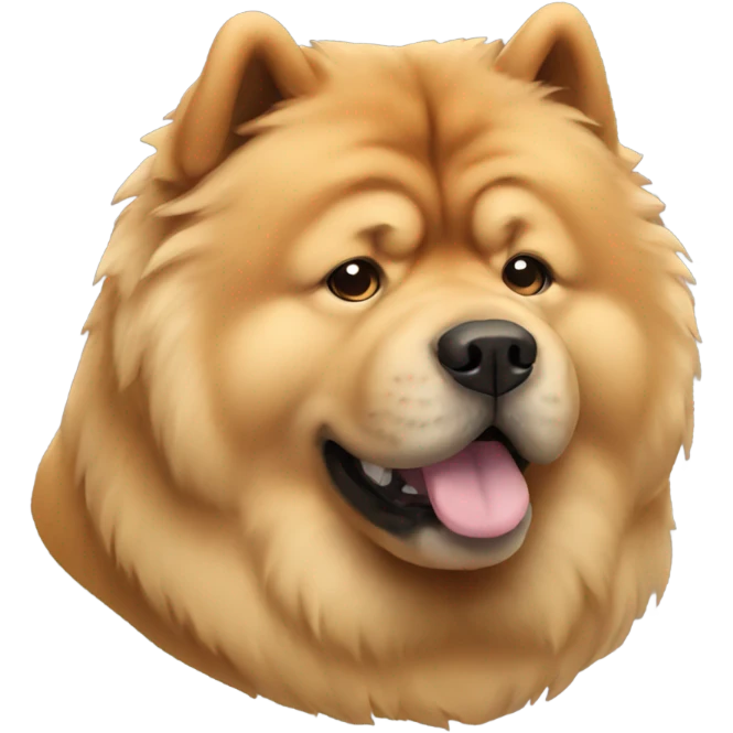 Chow chow emoji