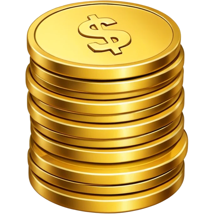 stack of coins emoji