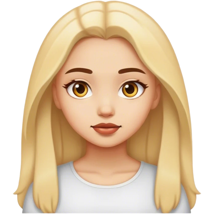 Girly girl emoji