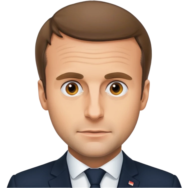 Emmanuel Macron emoji