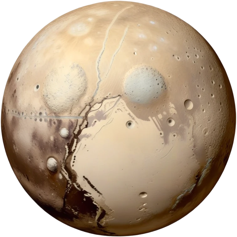 dwarf planet Pluto emoji