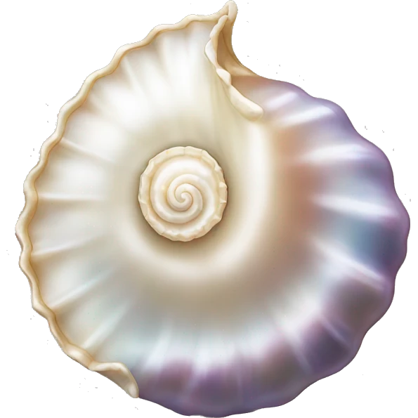 Pearl shell emoji