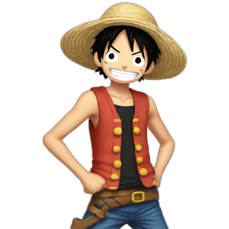 Luffy emoji