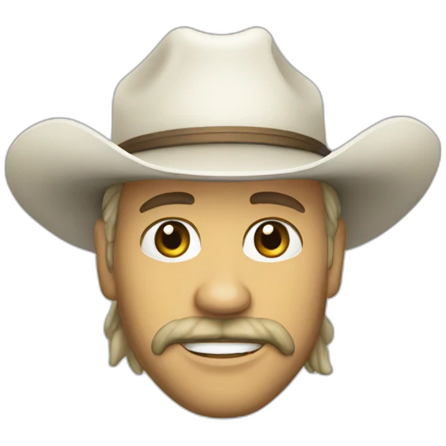 bounty western white emoji