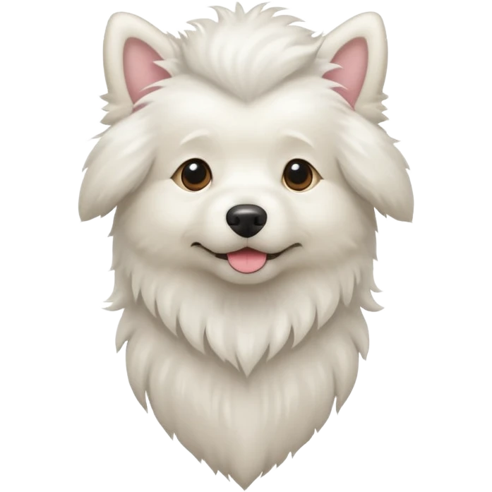 White dog emoji