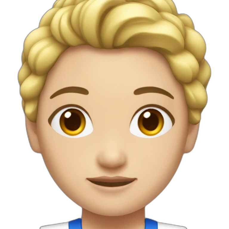 Mujer Gimnasia rítmica emoji