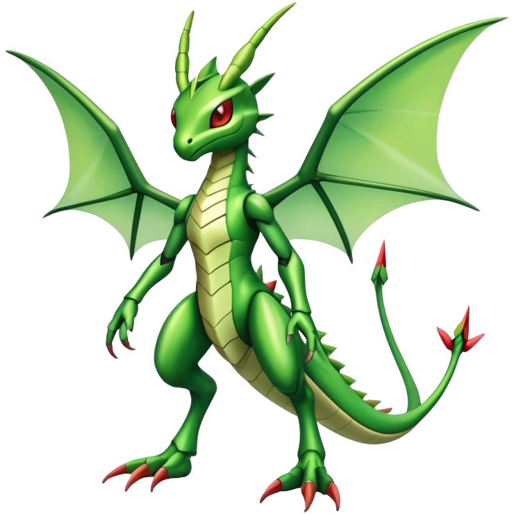  Cool Edgy Shiny Futuristic Ethereal Legendary Scyther-Flygon-Digimon-hybrid full body emoji