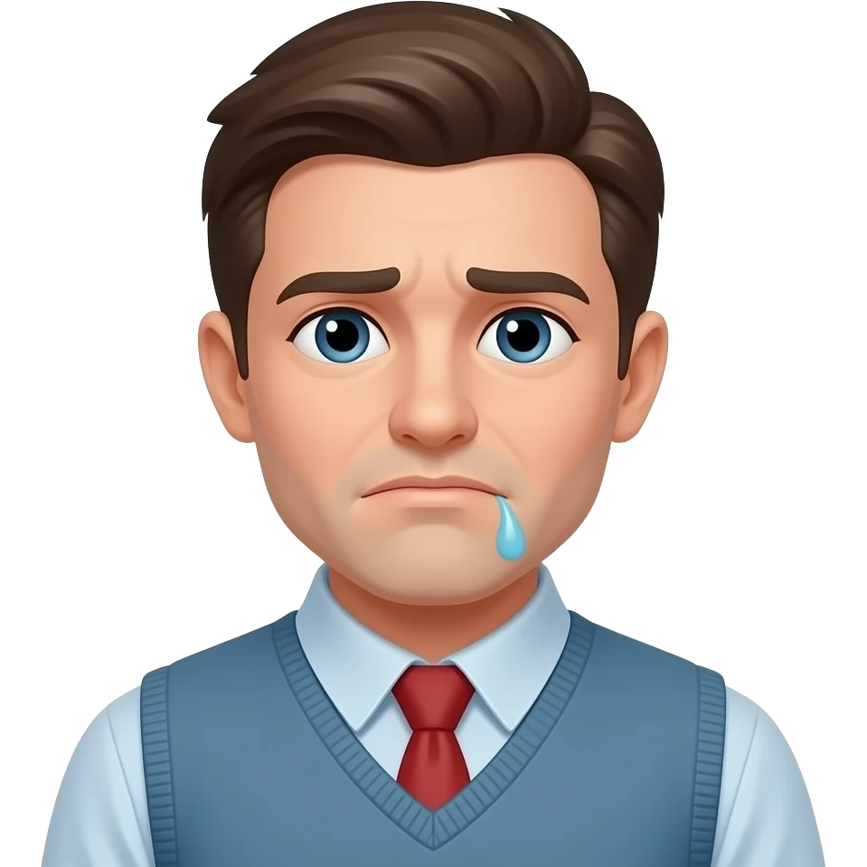 Disappointed  customer emoji