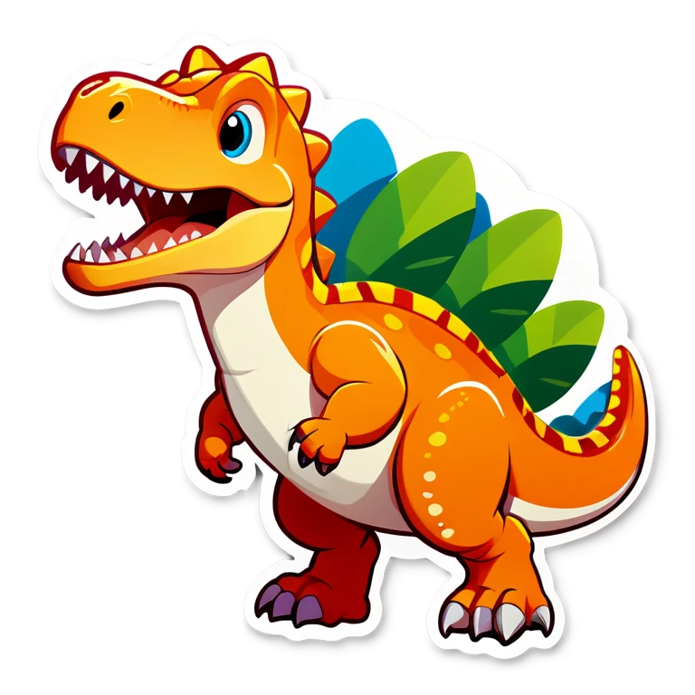 Dinosaur sticker emoji