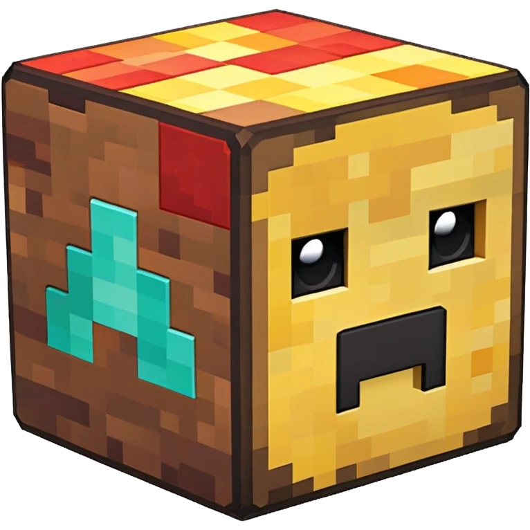 Minecraft block emoji