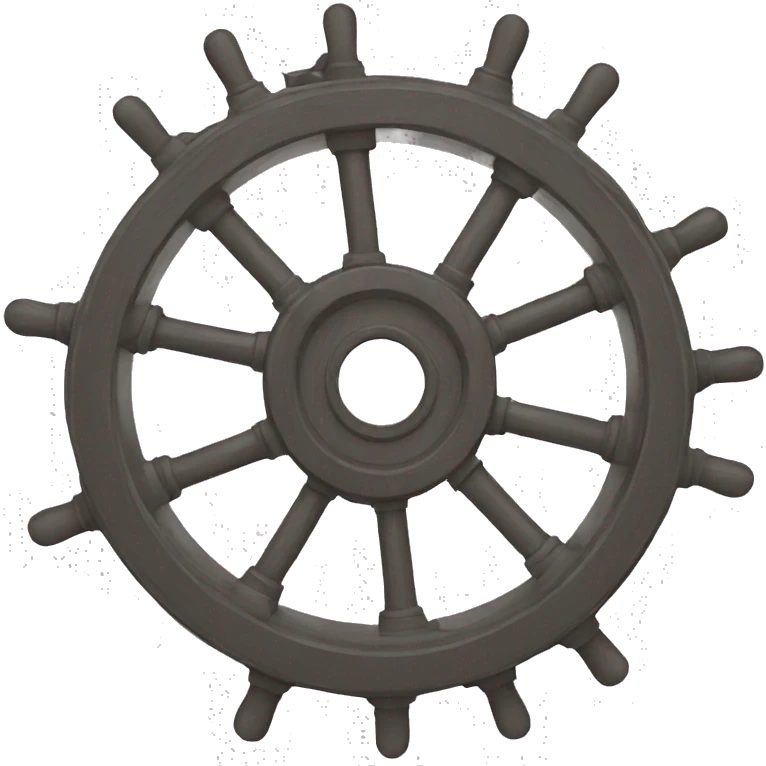 boat wheel emoji