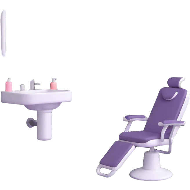 Salón de belleza con servicio de depilación emoji