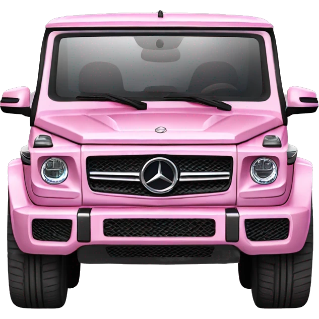 Baby roze Mercedes g wagon emoji