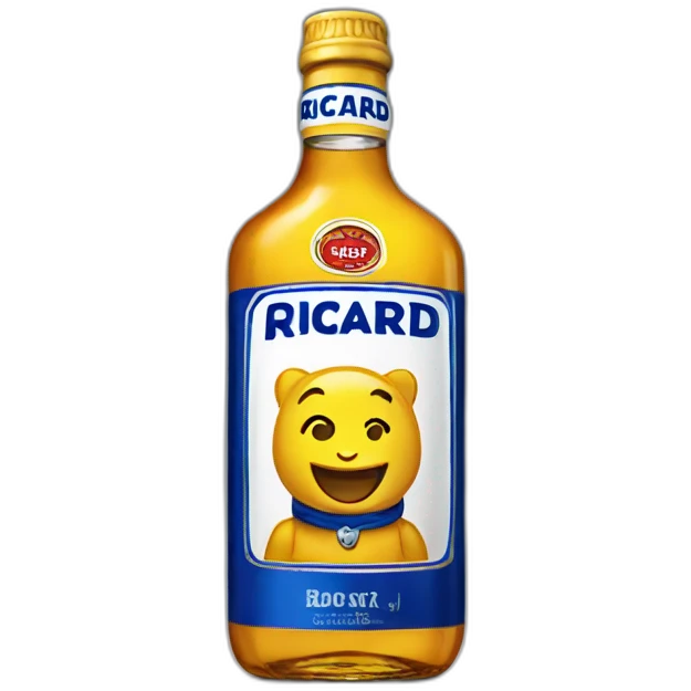 Bottle of Ricard  emoji