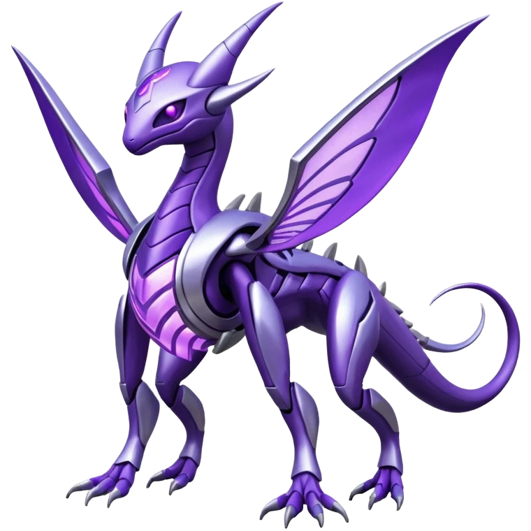 Genesect-Miraidon-Lunala-Fakémon-hybrid-creature (full body)  emoji