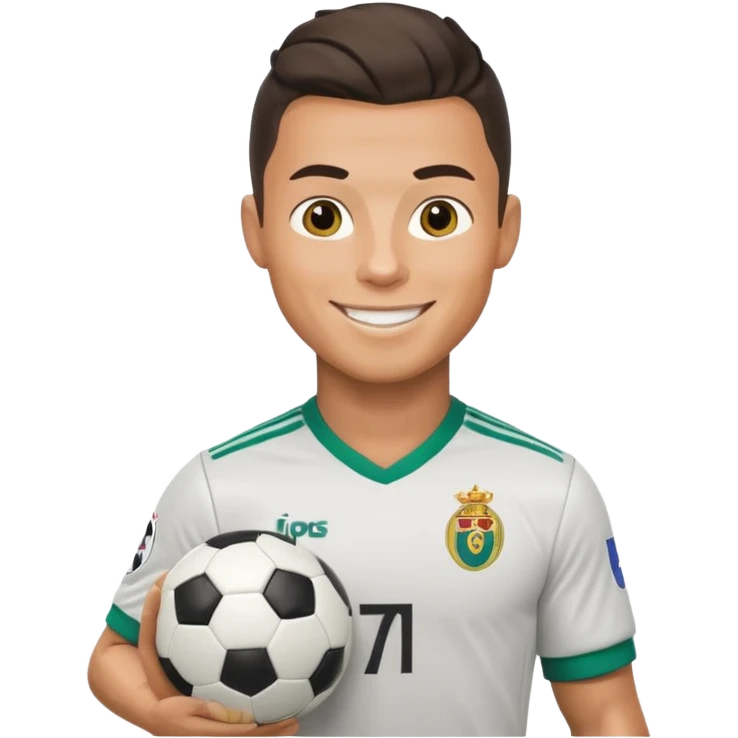 Cristiano Ronaldo football emojis emoji
