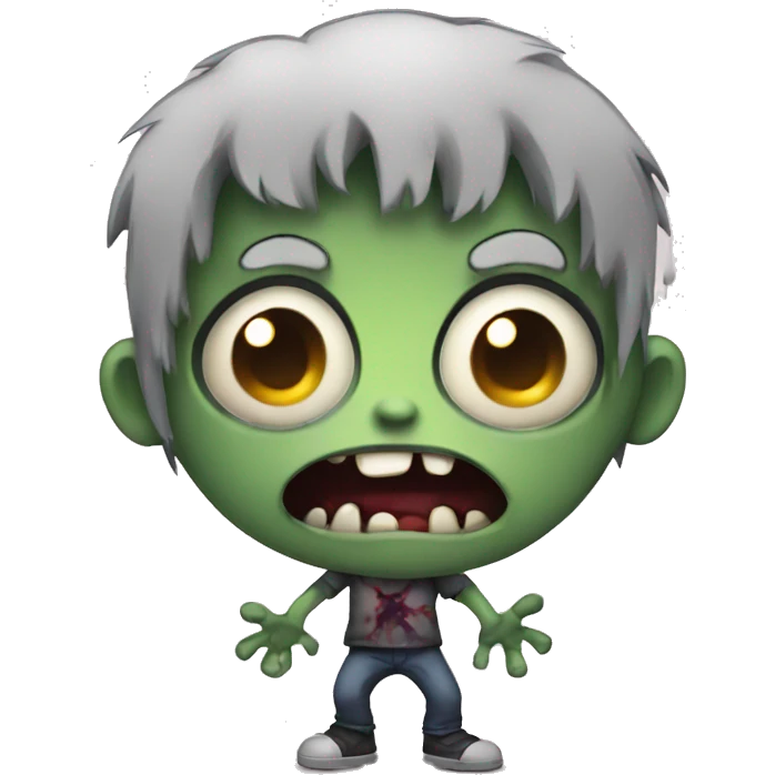 cute kind zombie emoji
