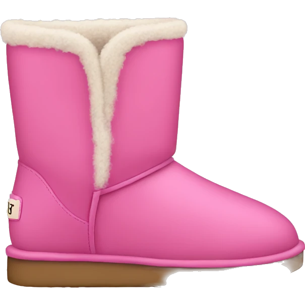 Pink uggs emoji