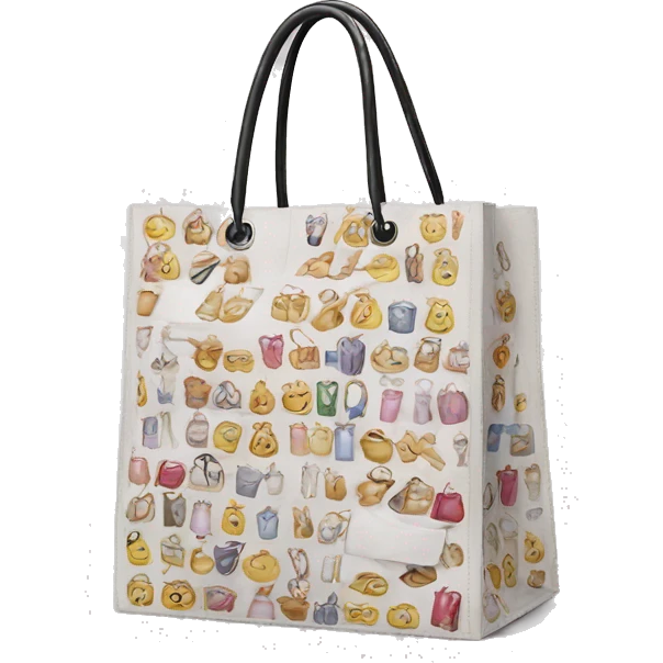 dior shopping bag  emoji