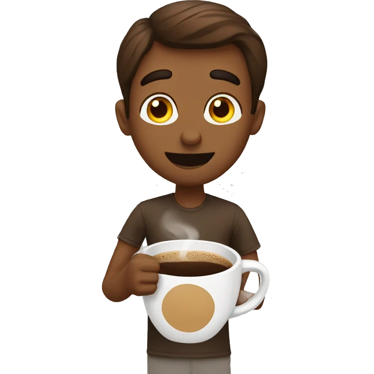 Morning coffee emoji