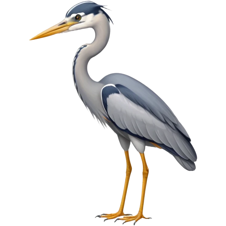 Grey Heron emoji