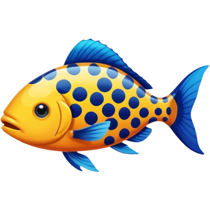 Spotted Fish emoji