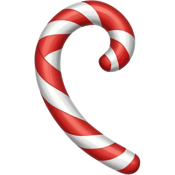 Single Candy cane emoji