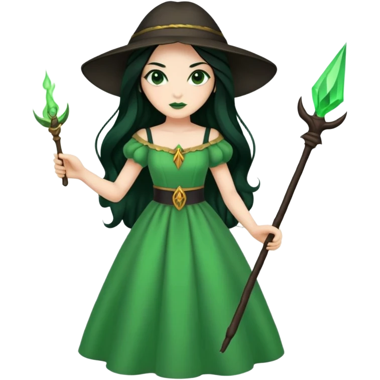 Bruja verde emoji