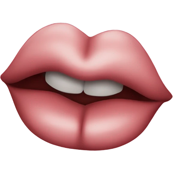 kissy lips emoji