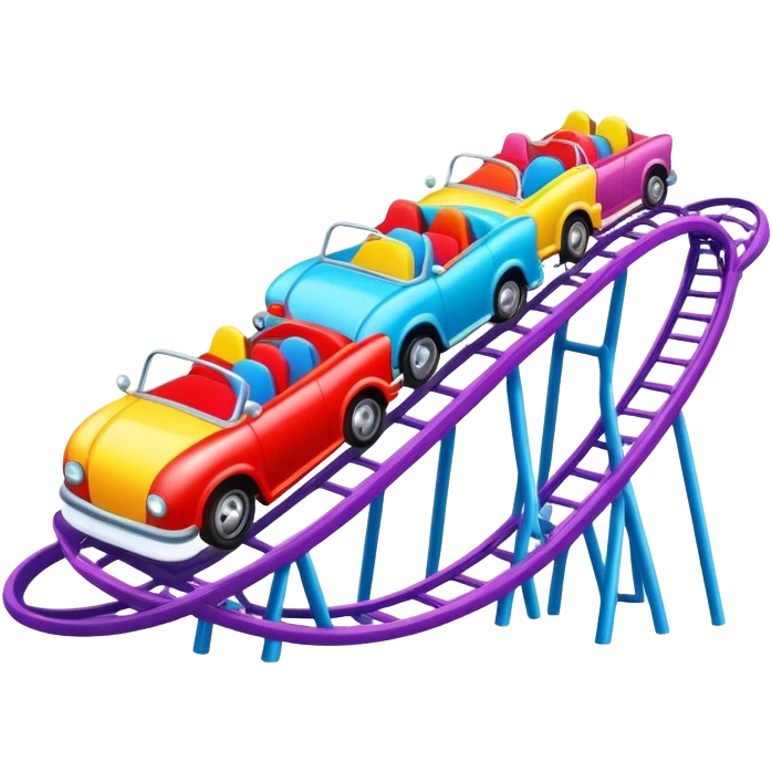 Toys, roller coasters  emoji