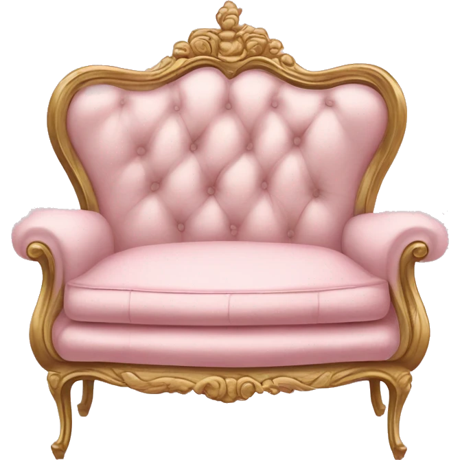 Marie Antoinette style furniture emoji