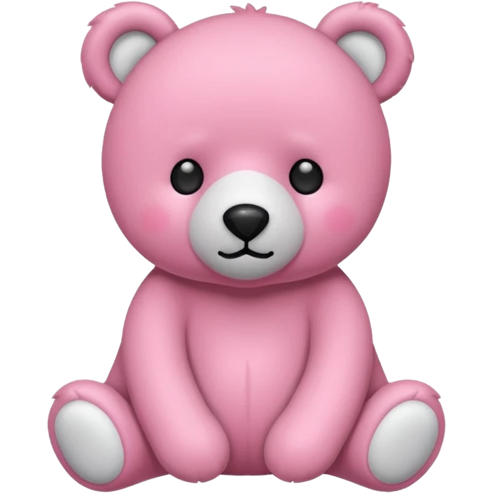 Pink bear plushies  emoji