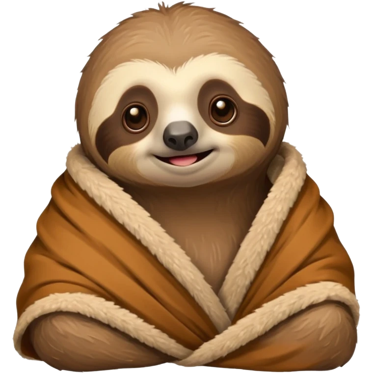 perezoso con una manta emoji