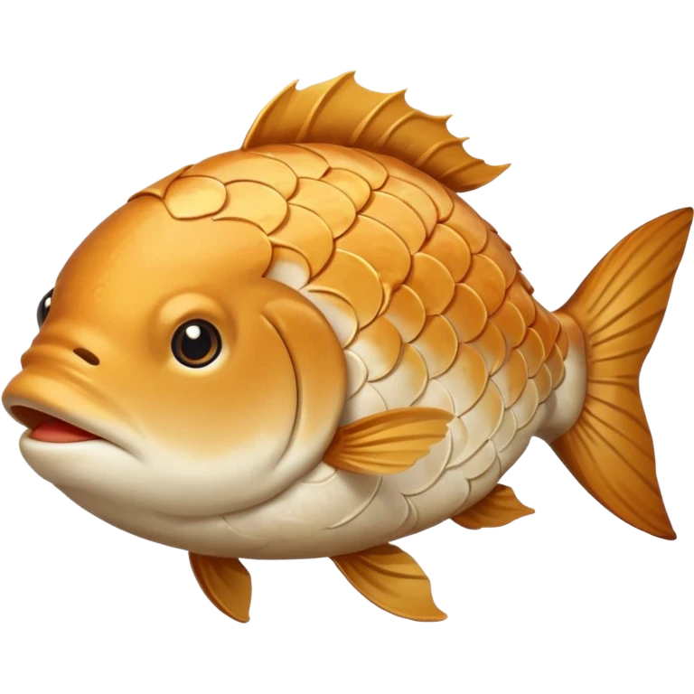 Fish-shaped bun emoji