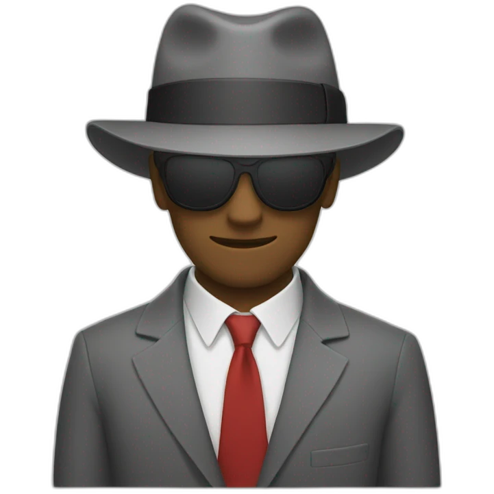 Invisible man emoji