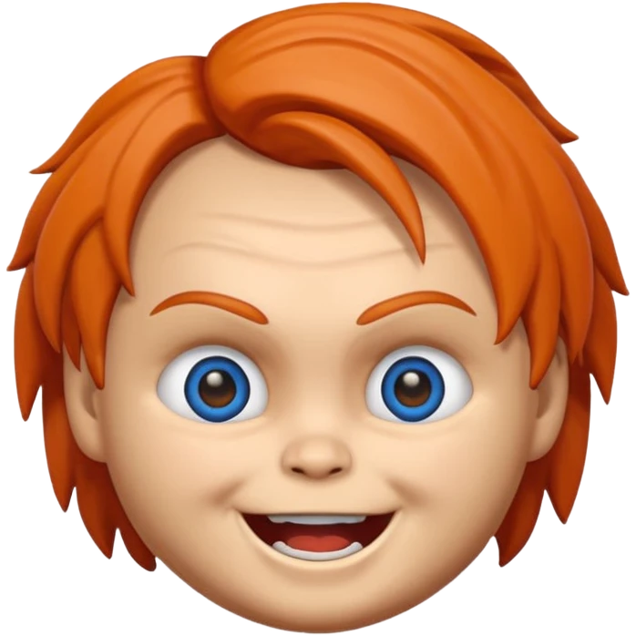 Un emojin de chuky emoji