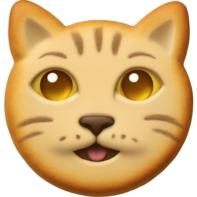 cat biscuit  emoji