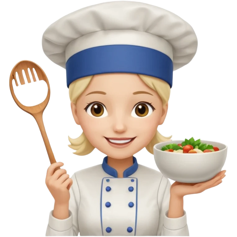   womanChef Holding Bowl emoji