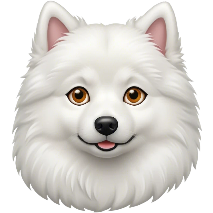 American Eskimo dog  emoji