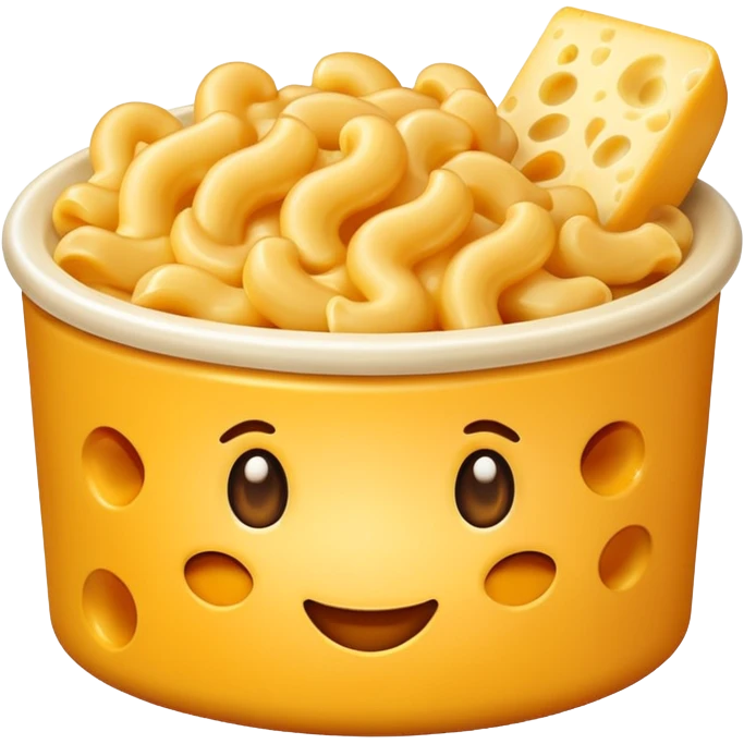 Mac en' cheese emoji
