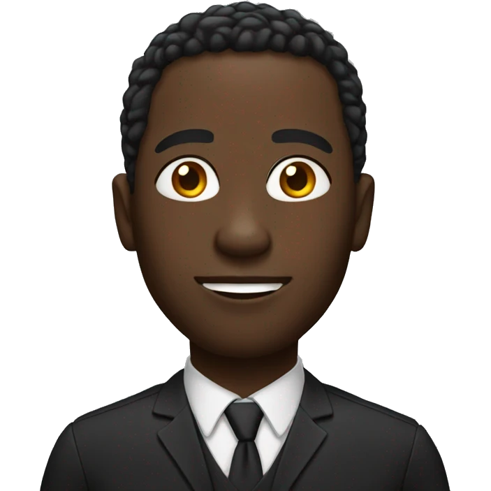 Black man  emoji
