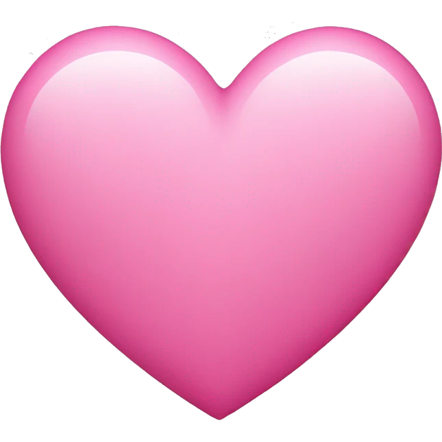 Pink heart emoji
